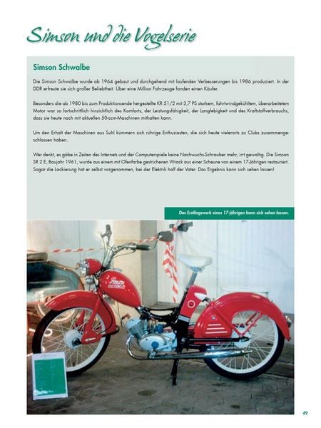 Produktbild: Freiheit auf zwei R&auml;dern - Motorr&auml;der der 50er - 80er Jahre