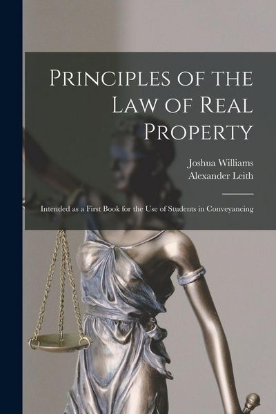 Produktbild: Principles of the Law of Real Property [microform]