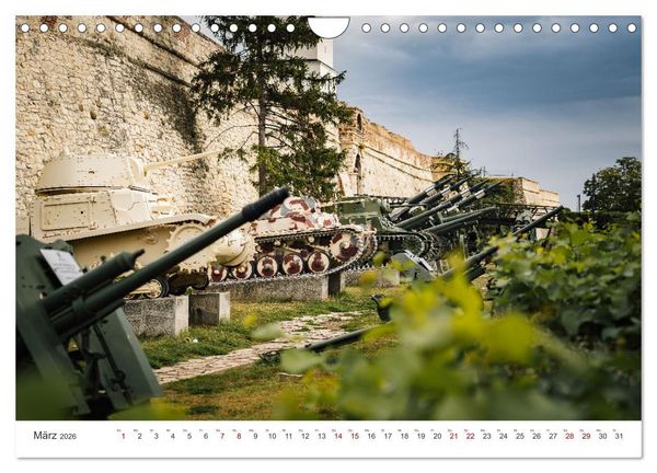 Produktbild: Serbien - Mosaikstein des Balkans (Wandkalender 2026 DIN A4 quer), CALVENDO Monatskalender