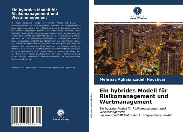 Produktbild: Ein hybrides Modell f&uuml;r Risikomanagement und Wertmanagement
