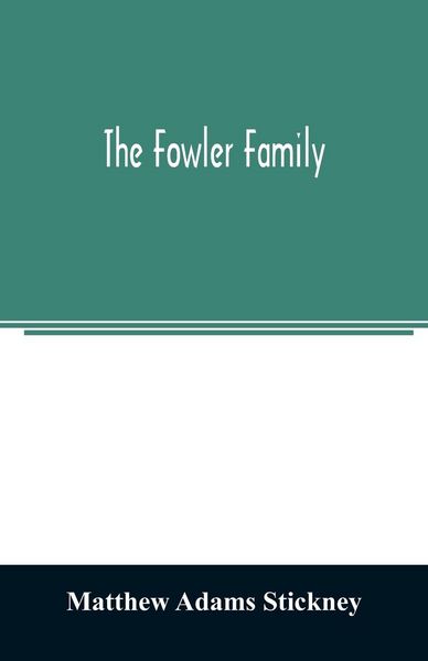 Produktbild: The Fowler family