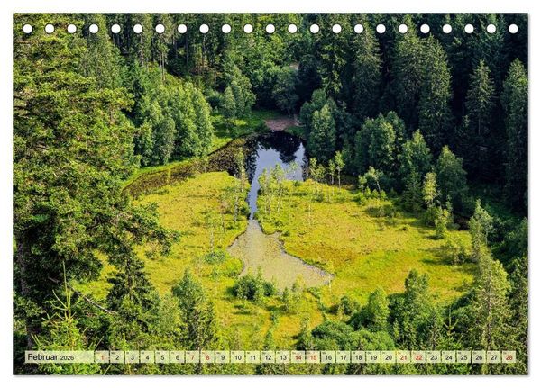 Produktbild: Karseen im Nordschwarzwald (Tischkalender 2026 DIN A5 quer), CALVENDO Monatskalender