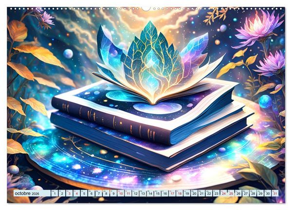 Produktbild: Univers magique (Calendrier mural 2026 DIN A2 vertical), CALVENDO calendrier mensuel