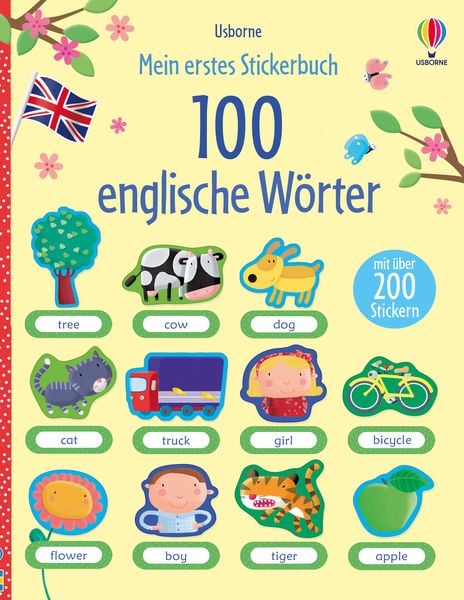Produktbild: Mein erstes Stickerbuch: 100 englische W&ouml;rter