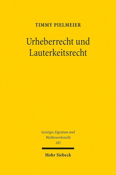 Produktbild: Urheberrecht und Lauterkeitsrecht