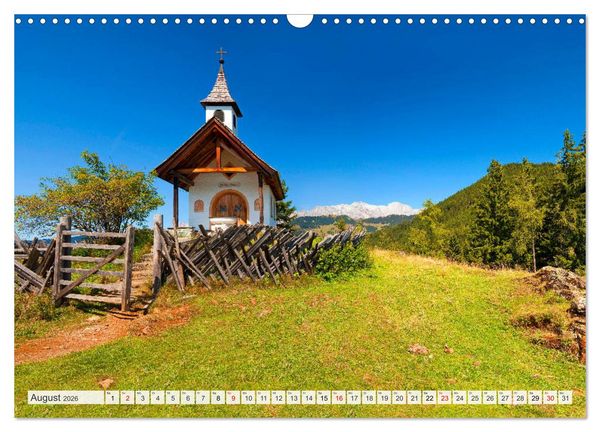 Produktbild: Sch&ouml;ne Gr&uuml;&szlig;e aus Goldegg (Wandkalender 2026 DIN A3 quer), CALVENDO Monatskalender