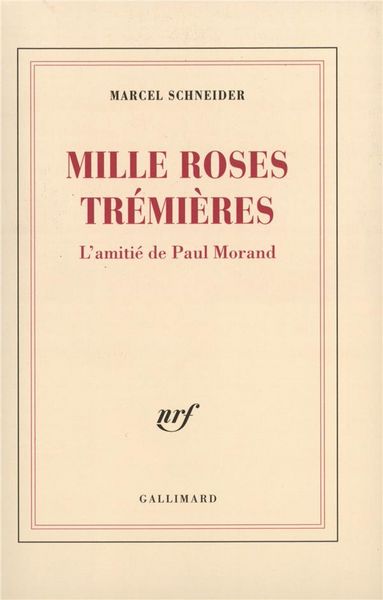 Produktbild: Mille roses tr&eacute;mi&egrave;res