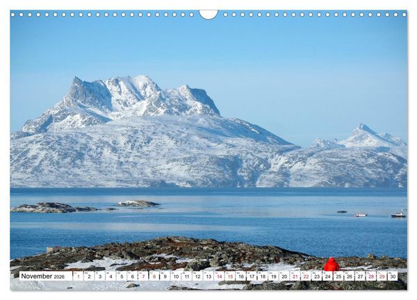 Produktbild: Gr&ouml;nland - Wildes, weites Land (Wandkalender 2026 DIN A3 quer), CALVENDO Monatskalender