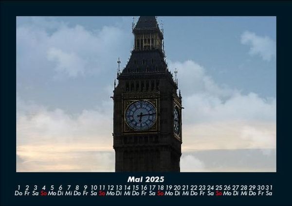 Produktbild: London 2025 Fotokalender DIN A5