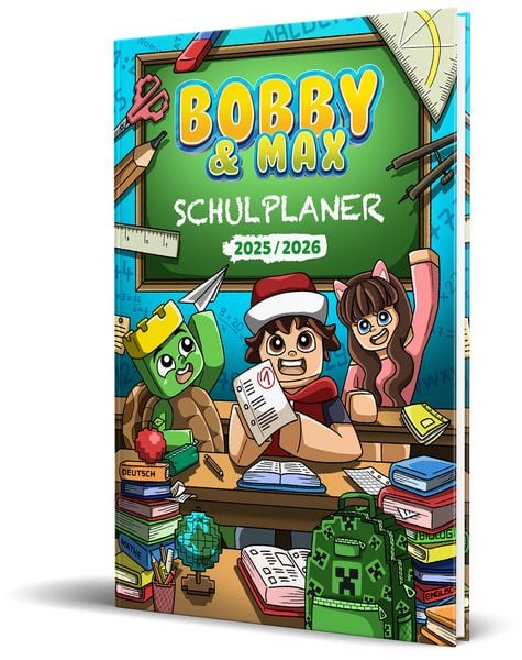 Produktbild: Bobby & Max - Schulplaner 2025/2026