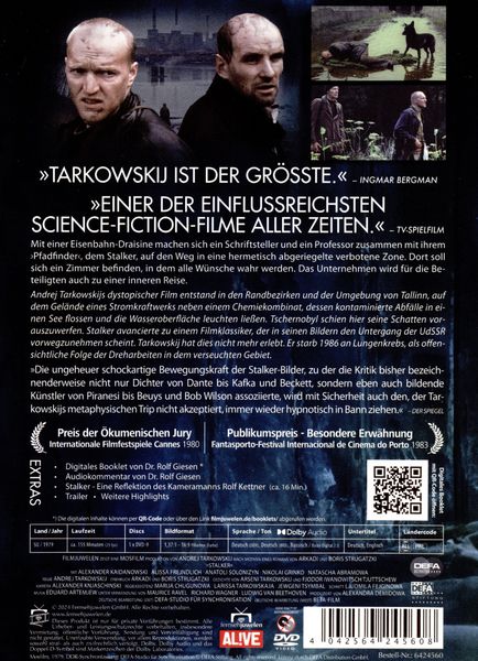 Produktbild: Stalker &ndash; Special Restored Edition (Filmjuwelen / DEFA Science Fiction)