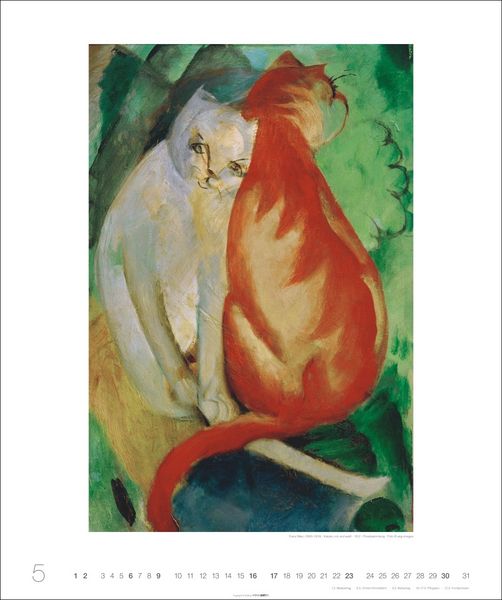 Produktbild: Katzen in der Kunst Edition Kalender 2027