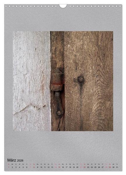 Produktbild: Holz in alten Verbindungen (Wandkalender 2026 DIN A3 hoch), CALVENDO Monatskalender