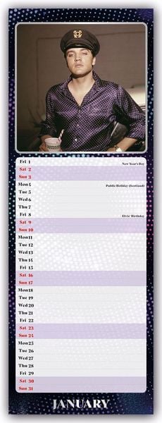 Produktbild: Elvis 2027 &ndash; Slimline-Kalender