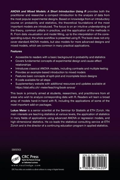 Produktbild: ANOVA and Mixed Models