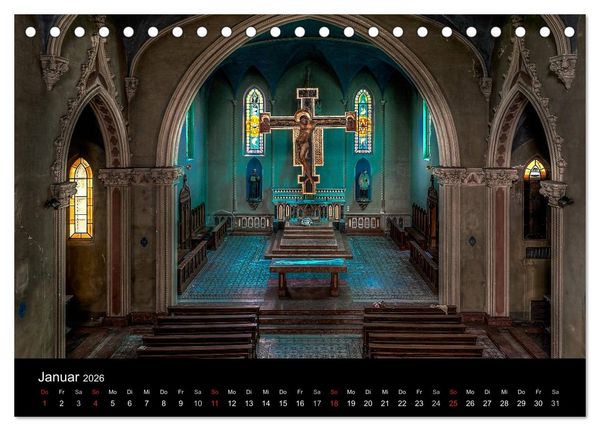 Produktbild: Toscana Interieurs - Marodes mit Charme (Tischkalender 2026 DIN A5 quer), CALVENDO Monatskalender