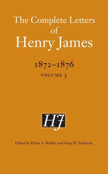 Produktbild: Complete Letters of Henry James, 1872-1876