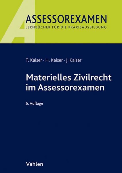 Produktbild: Materielles Zivilrecht im Assessorexamen