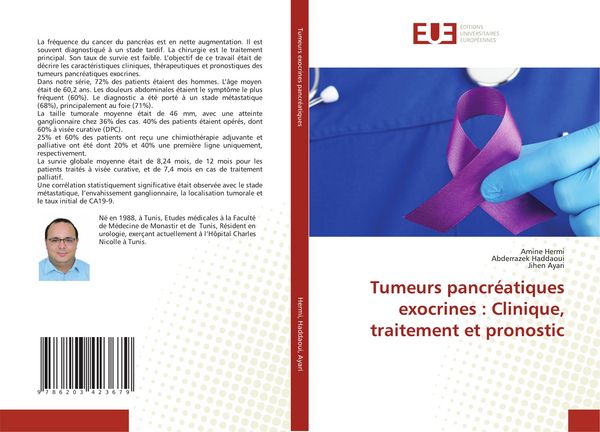 Produktbild: Tumeurs pancr&eacute;atiques exocrines : Clinique, traitement et pronostic