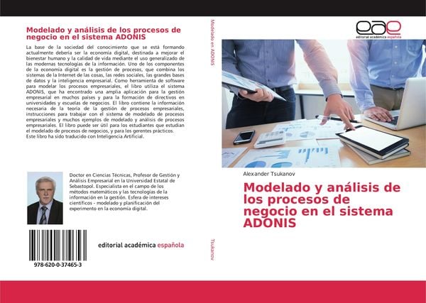 Produktbild: Modelado y an&aacute;lisis de los procesos de negocio en el sistema ADONIS