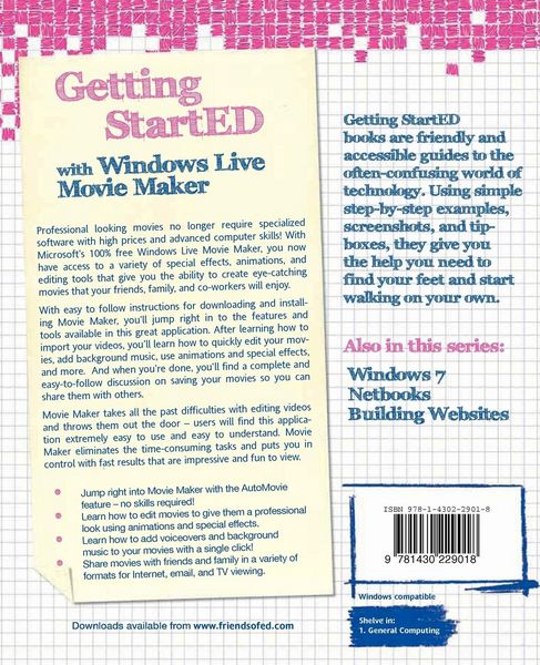 Produktbild: Getting StartED with Windows Live Movie Maker