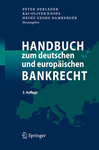 Produktbild: Handbuch zum deutschen und europ&auml;ischen Bankrecht