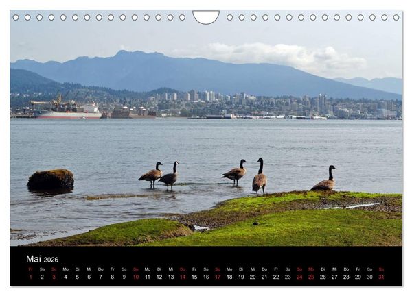 Produktbild: Vancouver und Vancouver Island 2026 (Wandkalender 2026 DIN A4 quer), CALVENDO Monatskalender