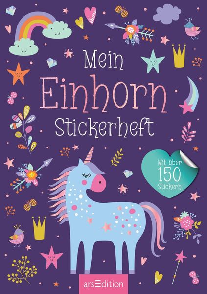 Produktbild: Mein Einhorn-Stickerheft