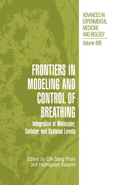 Produktbild: Frontiers in Modeling and Control of Breathing
