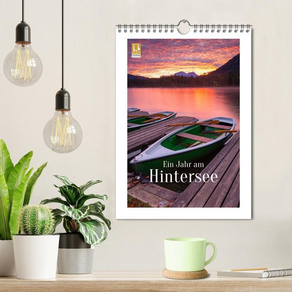 Produktbild: Ein Jahr am Hintersee (Wandkalender 2027 DIN A4 hoch), CALVENDO Monatskalender