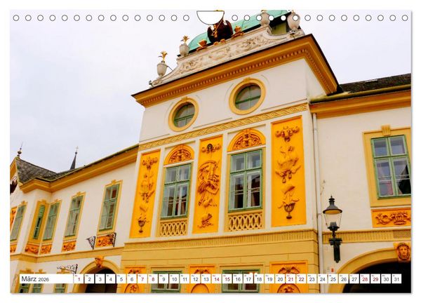 Produktbild: Melk und D&uuml;rnstein, zwei malerische St&auml;dtchen in der Wachau (Wandkalender 2026 DIN A4 quer), CALVENDO Monatskalender