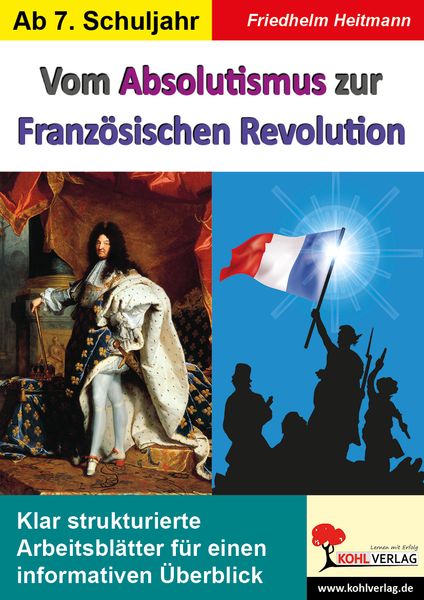 Produktbild: Vom Absolutismus zur Franz&ouml;sischen Revolution