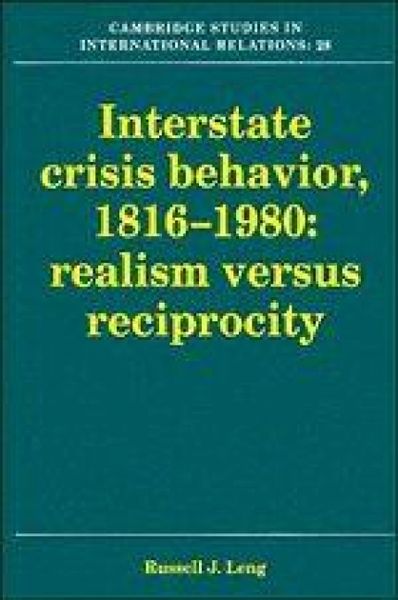 Produktbild: Interstate Crisis Behavior, 1816 1980