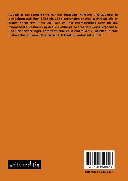 Produktbild: Reise um die Erde durch Nord-Asien und die beiden Oceane in den Jahre 1828, 1829 und 1830