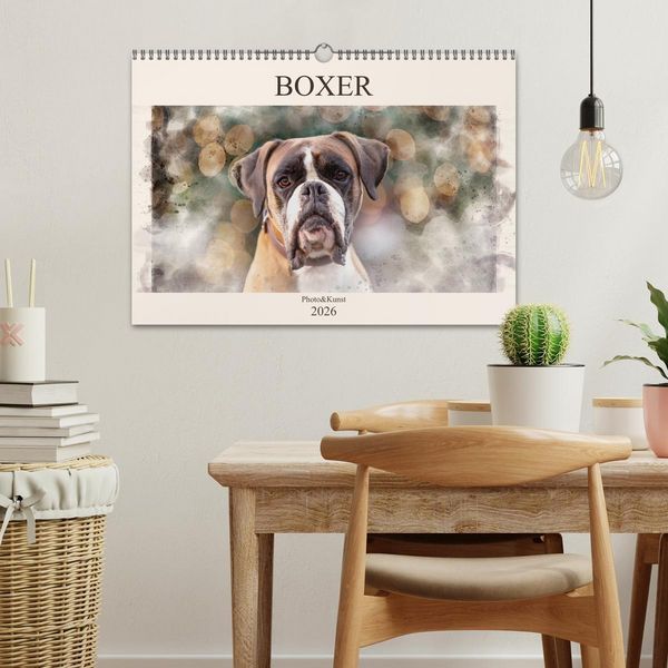 Produktbild: Boxer Photo&Kunst (Wandkalender 2026 DIN A3 quer), CALVENDO Monatskalender