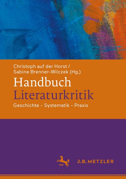 Produktbild: Handbuch Literaturkritik
