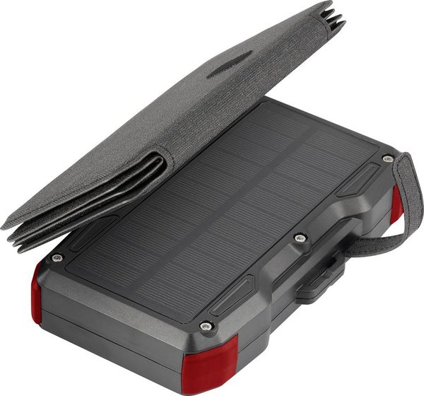 Produktbild: VOLTCRAFT VC-SPB-20.000 VC-14456835 Solar-Powerbank Ladestrom Solarzelle 3A 20000 mAh