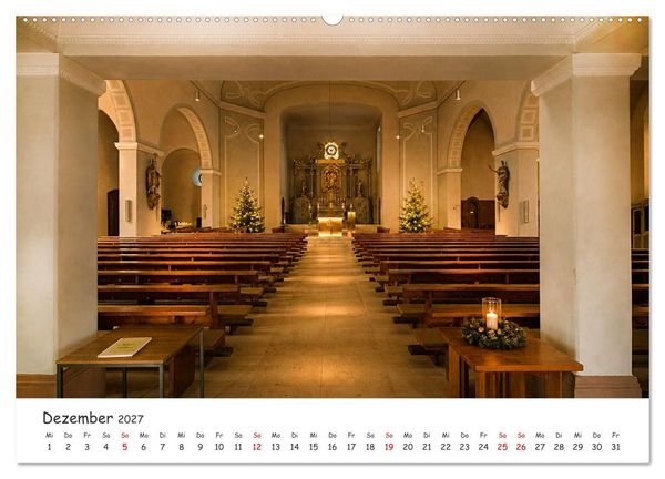 Produktbild: Hofheim Idylle am Tauns (hochwertiger Premium Wandkalender 2027 DIN A2 quer), Kunstdruck in Hochglanz