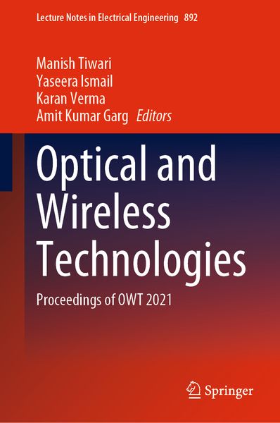 Produktbild: Optical and Wireless Technologies