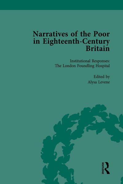 Produktbild: Narratives of the Poor in Eighteenth-Century England Vol 3