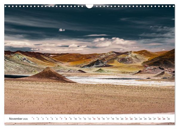 Produktbild: Chile - Die stille Kraft der Atacama (Wandkalender 2026 DIN A3 quer), CALVENDO Monatskalender