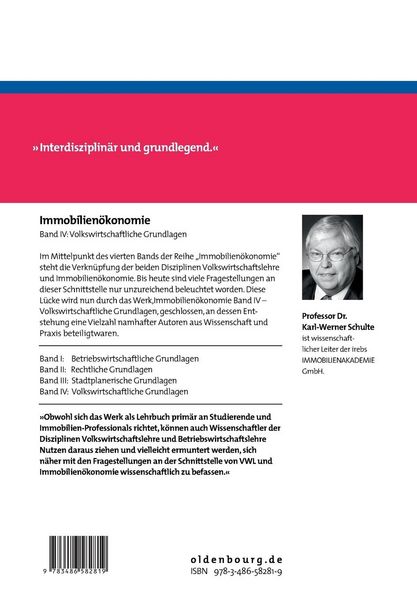 Produktbild: Immobilienökonomie