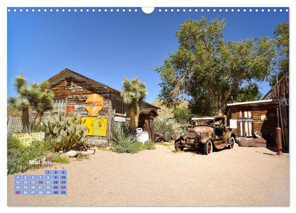 Produktbild: Historic Route 66 - National Scenic Byway (Wandkalender 2026 DIN A3 quer), CALVENDO Monatskalender