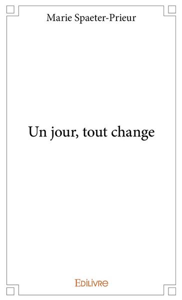 Produktbild: Un jour, tout change