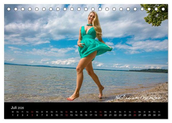 Produktbild: Chiemgau-M&auml;dels (Tischkalender 2026 DIN A5 quer), CALVENDO Monatskalender