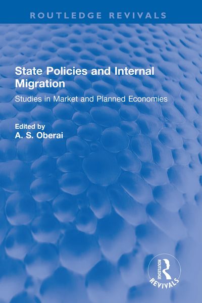 Produktbild: State Policies and Internal Migration