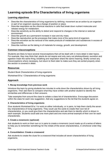 Produktbild: Cambridge Igcse(tm) Combined Science Teacher Guide