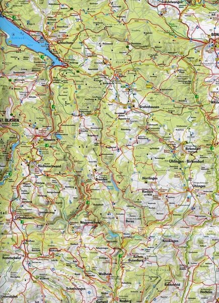 Produktbild: S&uuml;dlicher Schwarzwald - Rad- und Freizeitkarte