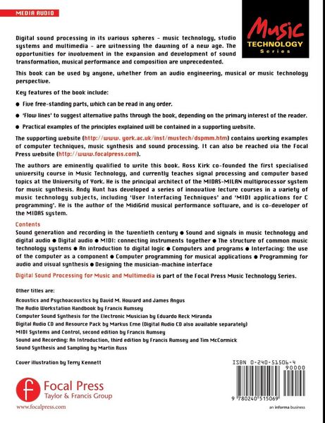 Produktbild: Digital Sound Processing for Music and Multimedia