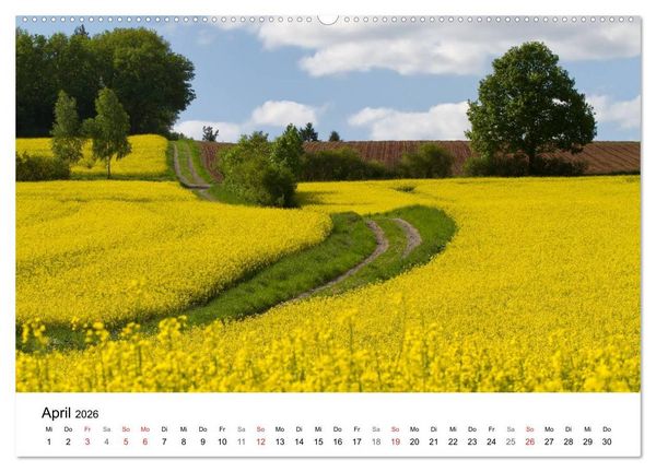 Produktbild: Wege durchs neue Jahr (hochwertiger Premium Wandkalender 2026 DIN A2 quer), Kunstdruck in Hochglanz